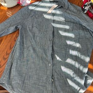 Banana republic, long sleeved shirt, PM petite
